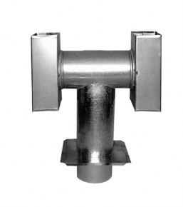 DEFLEKTOR HUMBERT OCYNKOWANY Z PŁYTĄ 120MM DEFLEKTOR HUMBERT OCYNKOWANY Z PŁYTĄ 120MM