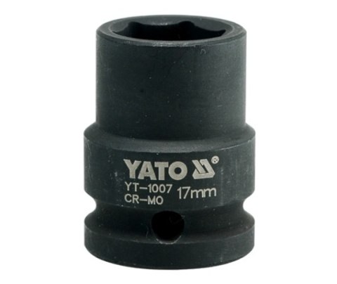 NASADKA KRÓTKA UDAROWA 6-KĄTNA 1/2'' 17MM NASADKA KRÓTKA UDAROWA 6-KĄTNA 1/2'' 17MM