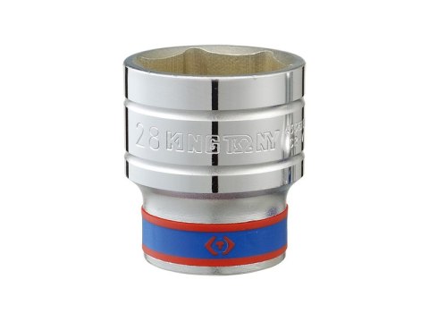 NASADKA KRÓTKA 6-KĄTNA CHROMOWANA 1/2'' 30MM NASADKA KRÓTKA 6-KĄTNA CHROMOWANA 1/2'' 30MM