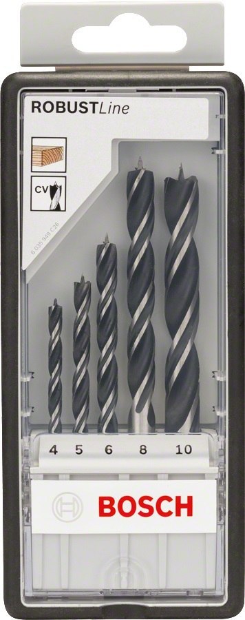 WIERTŁA SPIRALNE DO DREWNA ZESTAW 5-SZTUKOWY WIERTŁA SPIRALNE DO DREWNA ZESTAW 5-SZTUKOWY