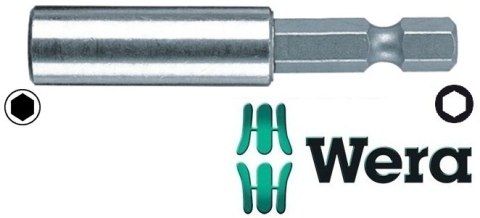 UCHWYT MAGNETYCZNY ZE STALI NIERDZEWNEJ DO BITÓW 1/4'' 152MM UCHWYT MAGNETYCZNY ZE STALI NIERDZEWNEJ DO BITÓW 1/4'' 152MM