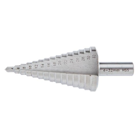 WIERTŁO WIELOSTOPNIOWE DO METALU 4-32MM