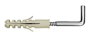 DYBEL Z HAKIEM KĄTOWYM AHK 06 NYLON
