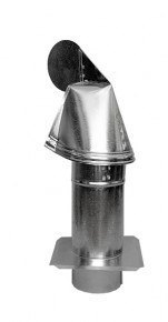 KOMINEK WENTYLACYJNY OCYNKOWANY HUZAR Z PŁYTĄ 110MM KOMINEK WENTYLACYJNY OCYNKOWANY HUZAR Z PŁYTĄ 110MM