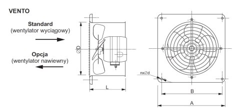 WENTYLATOR VENTO 31 1F