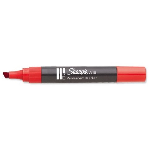 MARKER ŚCIĘTY CZERWONY W10 1.5-5.0MM MARKER ŚCIĘTY CZERWONY W10 1.5-5.0MM