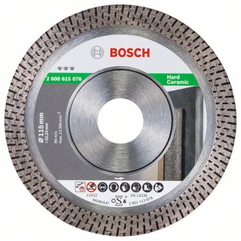 TARCZA DIAMENTOWA BUDOWLANA B4HC 115MM TARCZA DIAMENTOWA BUDOWLANA B4HC 115MM