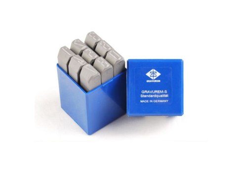 KOMPLET ZNACZNIKÓW CYFRY 2MM KOMPLET ZNACZNIKÓW CYFRY 2MM