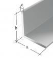 PROFIL KĄTOWY ALUMINIOWY ANODOWY 1000X20X10X1,5