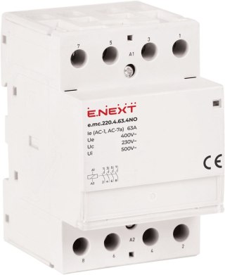 STYCZNIK MODUŁOWY E.MC.220.4.63.4NO 4P 63A 4NO