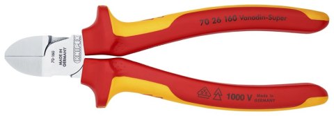 SZCZYPCE TNĄCE BOCZNE IZOLOWANE 160MM SZCZYPCE TNĄCE BOCZNE IZOLOWANE 160MM