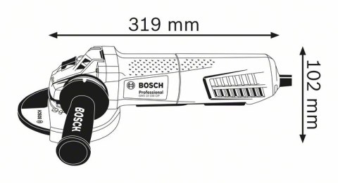 SZLIFIERKA KĄTOWA 150MM GWS 15-150 CIP 1500W SZLIFIERKA KĄTOWA 150MM GWS 15-150 CIP 1500W