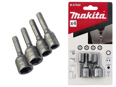 ZESTAW NASADEK MAGNETYCZNYCH 4SZ. 8*10*12*13 ZESTAW NASADEK MAGNETYCZNYCH 4SZ. 8*10*12*13