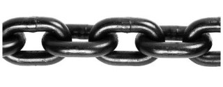 ŁAŃCUCH ZAWIESIOWY CZARNY 8MM G8 WLL 2.0T EN818-2