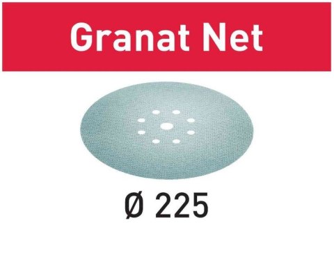 SIATKA ŚCIERNA GRANAT NET D225 P240/25 SIATKA ŚCIERNA GRANAT NET D225 P240/25