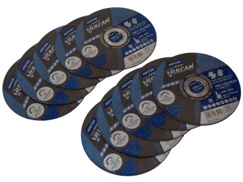 TARCZA DO METALU 125*1.0*22.23, A60, S-BF41, 100 SZT. TARCZA DO METALU 125*1.0*22.23, A60, S-BF41, 100 SZT.
