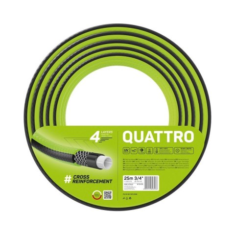 WĄŻ OGRODOWY QUATTRO 3/4'' 25M WĄŻ OGRODOWY QUATTRO 3/4'' 25M