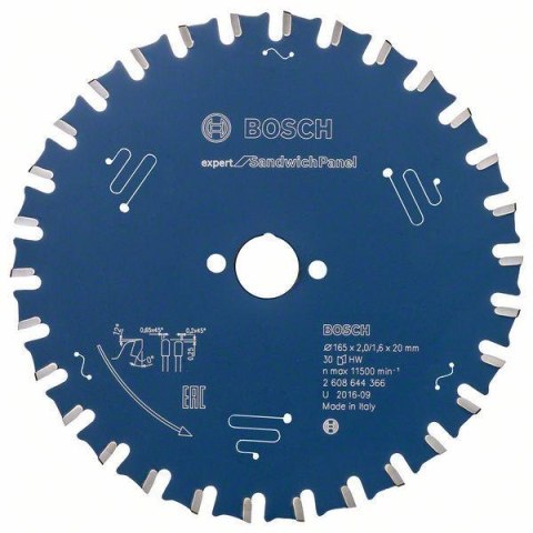TARCZA PILARSKA EXPERT SH H 165*20-30 TARCZA PILARSKA EXPERT SH H 165*20-30