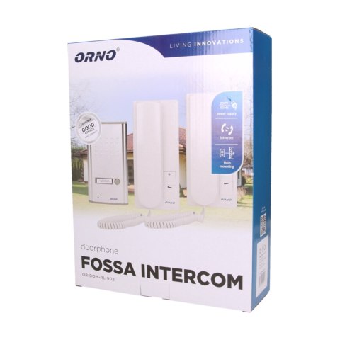 DOMOFON JEDNORODZINNY Z INTERKOMEM PT FOSSA INTTERCOM DOMOFON JEDNORODZINNY Z INTERKOMEM PT FOSSA INTTERCOM