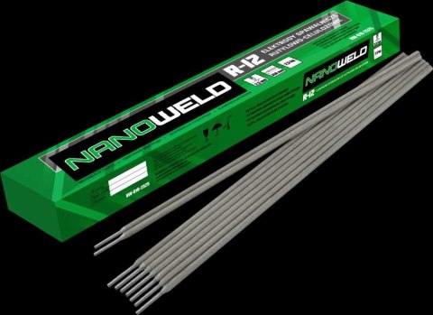 ELEKTRODA RUTYLOWA NANOWELD R-12 3.2*350MM 2.5KG ELEKTRODA RUTYLOWA NANOWELD R-12 3.2*350MM 2.5KG