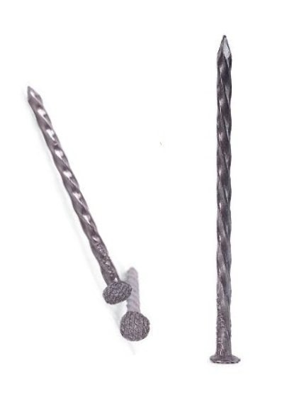 GWOŹDZIE KWADRATOWE SKRĘCANE OCYNKOWANE 3.4*80MM GWOŹDZIE KWADRATOWE SKRĘCANE OCYNKOWANE 3.4*80MM