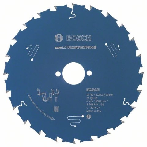 TARCZA PILARSKA EXPERT CW H 190*30-24 TARCZA PILARSKA EXPERT CW H 190*30-24