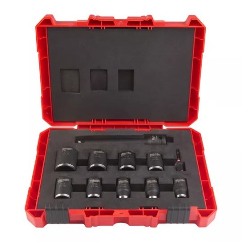 ZESTAW NASADEK UDAROWYCH 1/2'' KRÓTKIE 11SZT ZESTAW NASADEK UDAROWYCH 1/2'' KRÓTKIE 11SZT
