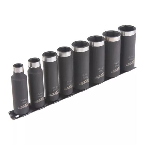 ZESTAW NASADEK UDAROWYCH 3/8'' DŁUGIE 8SZT ZESTAW NASADEK UDAROWYCH 3/8'' DŁUGIE 8SZT