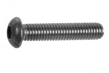 WKRĘT DO METALU Z ŁBEM KULISTYM A2 ISO 7380 4*12MM 7380-1 WKRĘT DO METALU Z ŁBEM KULISTYM A2 ISO 7380 4*12MM 7380-1