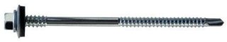 WKRĘT DO PŁYT WARSTWOWYCH Z EPDM 6.3*175MM 6MM RAL7016