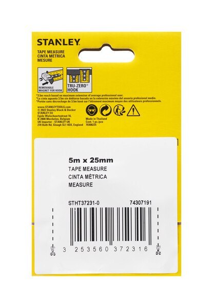 MIARA STANLEY CONTROL LOCK 5M*25MM MIARA STANLEY CONTROL LOCK 5M*25MM