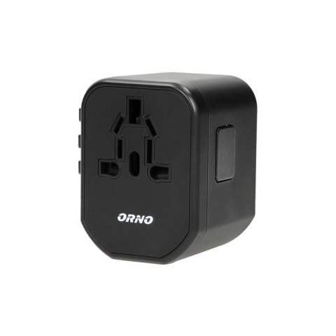 ADAPTER PODRÓŻNY 100-240V 8A 2XUSB 5V 2,4A INTELIGENTNA ADAPTER PODRÓŻNY 100-240V 8A 2XUSB 5V 2,4A INTELIGENTNA