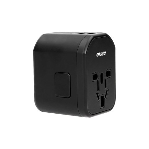 ADAPTER PODRÓŻNY 100-240V 8A 2XUSB 5V 2,4A INTELIGENTNA ADAPTER PODRÓŻNY 100-240V 8A 2XUSB 5V 2,4A INTELIGENTNA