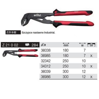 SZCZYPCE NASTAWNE INDUSTRIAL PRZEWLECZONE 250 MM