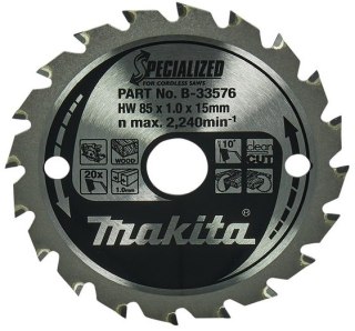 PIŁA SPIEKOWA SPECJALIZED 85*15/20Z