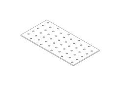 PŁYTKA MONTAŻOWA 120*60*2.0MM