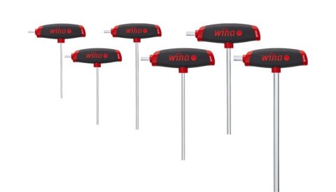 ZESTAW KLUCZY TRZPIENIOWYCH COMFORTGRIP Z RĘKOJEŚCIĄ T, 6SZT ZESTAW KLUCZY TRZPIENIOWYCH COMFORTGRIP Z RĘKOJEŚCIĄ T, 6SZT
