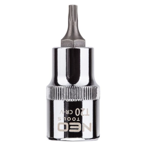 BIT, GROT, KOŃCÓWKA TORX NA NASADCE 1/2'' T20*55MM BIT, GROT, KOŃCÓWKA TORX NA NASADCE 1/2'' T20*55MM
