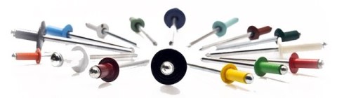 NIT ZRYWALNY ALUMINIOWO-STALOWY 4.0*8MM RAL 8001 NIT ZRYWALNY ALUMINIOWO-STALOWY 4.0*8MM RAL 8001