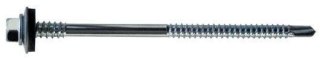 WKRĘT DO PŁYT WARSTWOWYCH Z EPDM 6.3*175MM 6MM RAL9006