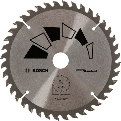 PIŁA TARCZOWA GT WO H 150*2,6*20/16 Z40 PIŁA TARCZOWA GT WO H 150*2,6*20/16 Z40