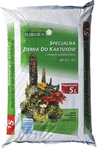 ZIEMIA - DO KAKTUSÓW - 5 L. ZIEMIA - DO KAKTUSÓW - 5 L.